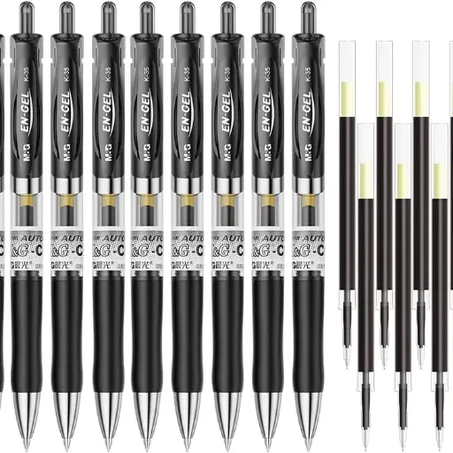 M&G Black Gel Pen (0.5mm)